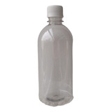 Envase De Plastico 500ml + Tapa Rosca Packx10unid