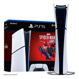 Playstation 5 Slim Digital Spider-man 2 Cfi-2015b 4k 1tb Ssd