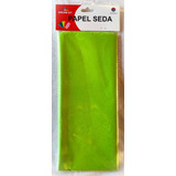 Pack 10 Pliegos Papel Seda Verde Claro Nacarado 50.8x66cm