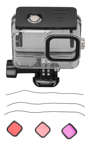 Kit De Filtros De Funda Negra Para Go Pro Hero 10/9, 60 M/19