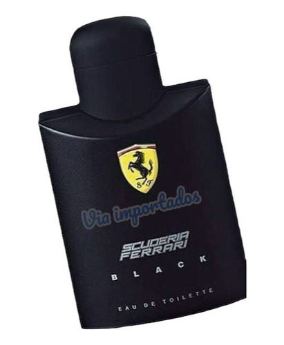 Perfume Ferrari Black 100ml Perfume Marcante Homens De Terno
