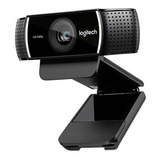 Camara Webcam Logitech C922 Pro Stream 1080p Negro