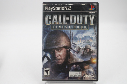 Jogo Ps2 - Call Of Duty: Finest Hour (1)