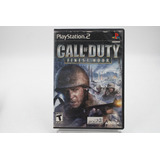 Jogo Ps2 - Call Of Duty: Finest Hour (1)