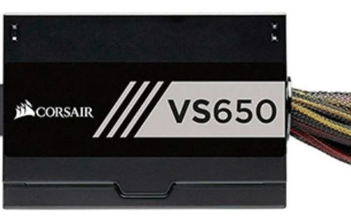 Fonte Pc Corsair Vs Series Vs650 650w Black 110v 240v