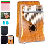 Piano De Pulgar Kalimba Eléctrico De 17 Teclas, Pastil...