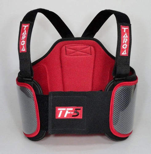 Protetor De Costela Targa Tf-5 Vermelho - Epi P/ Kart