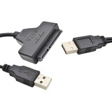 Conversor Galleta Sata Disco Duro 2.5 A Usb Cable Doble