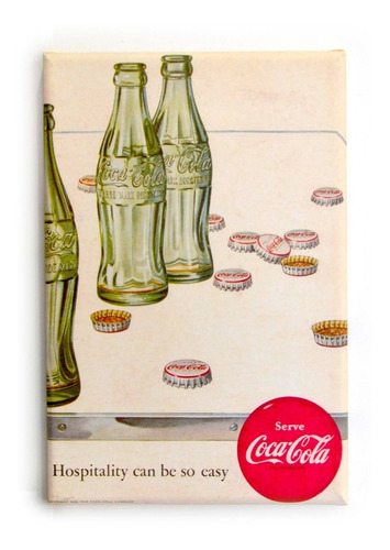 Cuadro Focu Deco En Lienzo Canvas 20x30 Coca Cola - Botellas