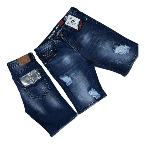 Bermuda Mochos Jeans Diesel Hombre 