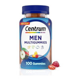 Multivitaminico Centrum Hombres Vitaminas 100 Gomitas Fuerza
