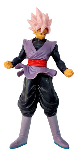 Figura Muñeco Coleccion Dragon Ball Goku Black Soul X Rosado
