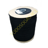 Soga Elastica 5 Mm Para Tensores Negra X 100 Metros