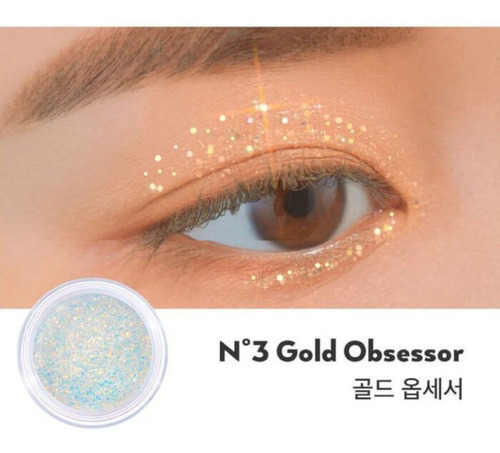 Gel Glitters Vegano Unleashia Waterproof Maquillaje Coreano