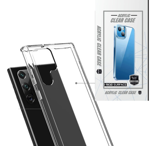 Estuche Funda Transparente Rigido Para Samsung Galaxy