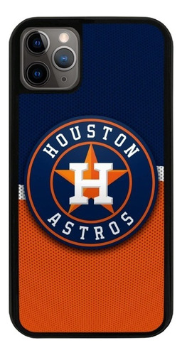 Funda Uso Rudo Tpu Para iPhone Astros Houston Mlb Beisbol