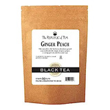 The Republic Of Tea Ginger Peach Black Tea, 50 Tea Bags, Pre