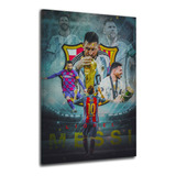 Cuadro Moderno En Tela Canvas Leo Messi 50x70 Cms 