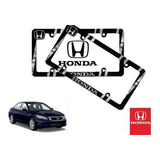 Par Porta Placas Honda Accord Sedan 2.4 2008 A 2012 Original