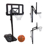 Sistema Tablero Basquet Profesional Aro Jirafa Acrilico + Pelota Olivos