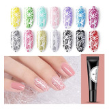 5 Gel Paint O De Stamping Para Permanente Marca Born Prety