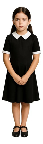 Fantasia Wandinha Addams Vandinha Halloween Infantil | MercadoLivre