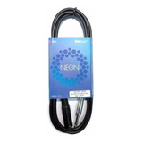 Cable Patcheo Kwc Neon 619 Canon Macho A Plug Stereo 6 Mts