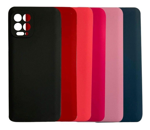 Funda Silicona Con Protector De Camara Para Moto G100 