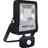 Reflector Led Sensor Movimiento 20w Blanco Frio Exterior