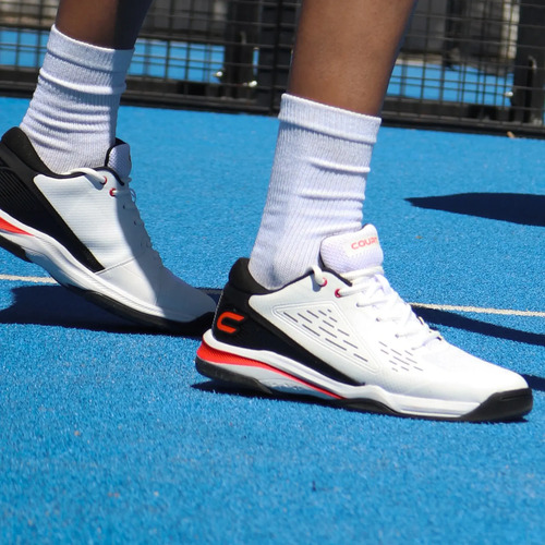 Tenis Hombre Court A4384c Para Padel / Tenis Blanco