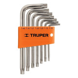 Juego 7 Llaves Torx Con Organizador Plástico Truper