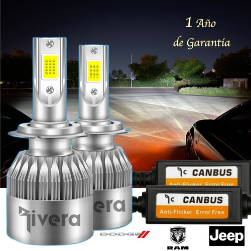 Ep Kit Luces Led Tipo Xenon Hid H7 Vw Bmw Audi Canbus