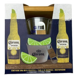 Box Mini Frapera + Destapador + Tabla + 4 Cervezas Corona