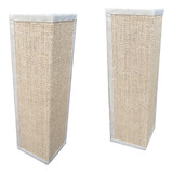 Kit 2 Arranhador Gato Protetor De Canto De Sofa Cama Sisal 