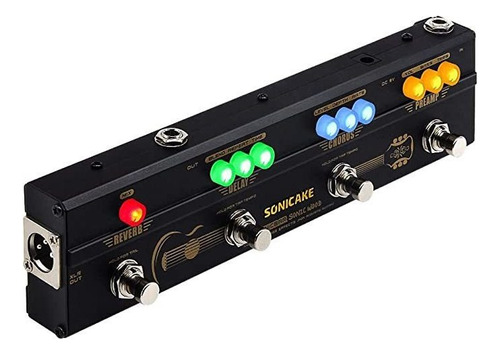 Pedal De Efectos De Guitarra Acústica Sonicake Preamp Chorus