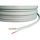 Cable Bipolar Paralelo 2 X 1.5 Mm Blanco Rollo X 50 Metros
