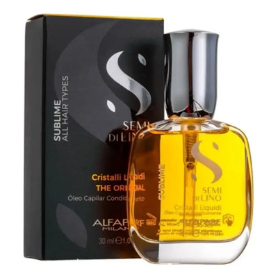 Óleo Alfaparf Cristal liquido 30ml Semi Di Lino | MercadoLivre