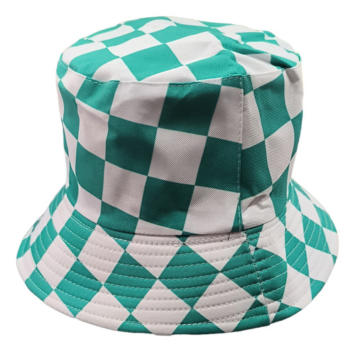 Gorro Pescador Bucket Hat A Cuadros Colores A Elegir