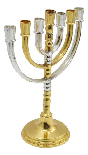 Candelabro Menorah De 7 Brazos, Candelabro Para Decoración