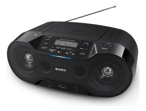 Radio Grabadora Sony Zs-rs70bt Usada, Mp3, Bluetooth,usb.