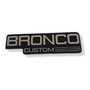 Emblema Ford Bronco Custom Ford Bronco