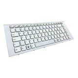 Teclado Branco P/ Sony Vaio Pcg-61a11x Vpc-eg Vpceg Br Com Ç