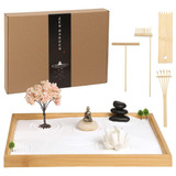 Kit De Jardín Zen Para Escritorio De Oficina, Decoración De 