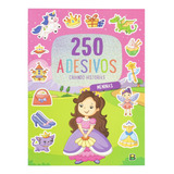 Livro 250 Adesivos - Criando Histórias: Meninas