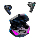 Audífonos Inalámbricos X15 Bluetooth Gamer Led Multicolor Color Negro