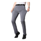 Pantalones De Seda De Hielo Para Hombre, Antiarrugas