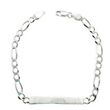 Pulsera Esclava Mujer Plata 925 Más Grabado Obsequio E003