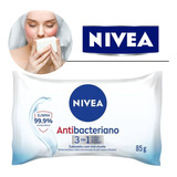 Sabonete Antibacteriano 3 Em 1 Nivea Em Barra Hidratante 85g