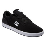 Zapatilla Hombre Dc Crisis 2 Suede Negro-blanco