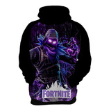 Blusa De Frio Moletom Fortnite Corvo Jogos Games Hd 01